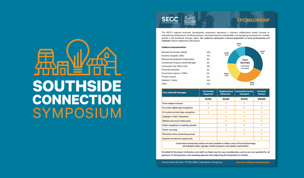 2025 Symposium sponsorship grid of options.